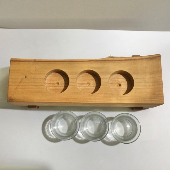 Handmade West Coast Carver Don Bastian votive candle holder - Picture 8 of 10